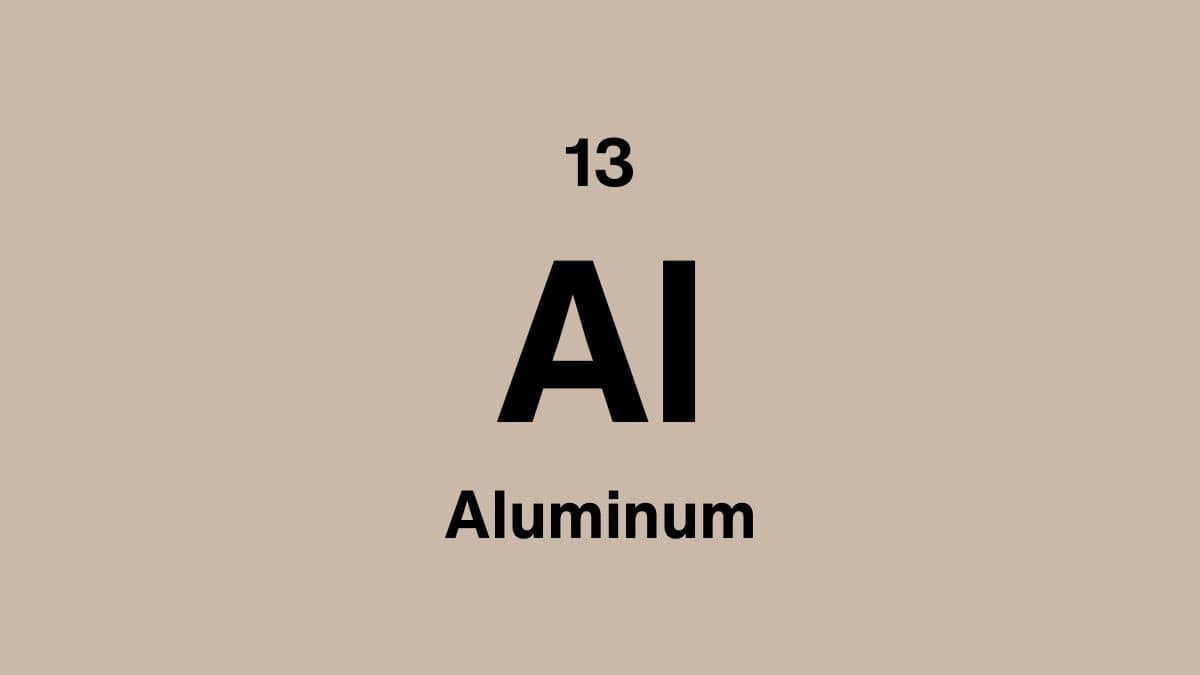 aluminum element