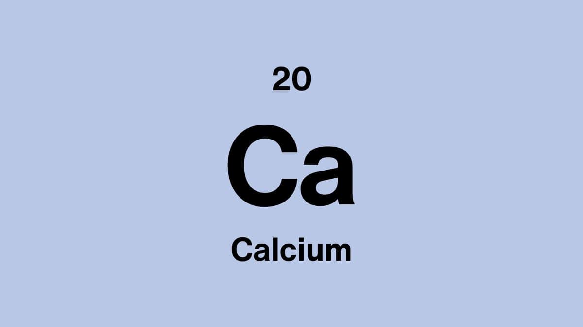 calcium element
