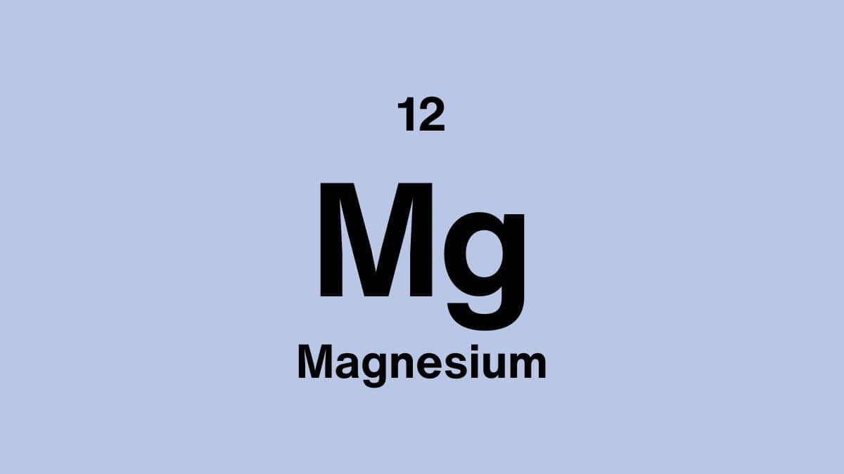 magnesium element