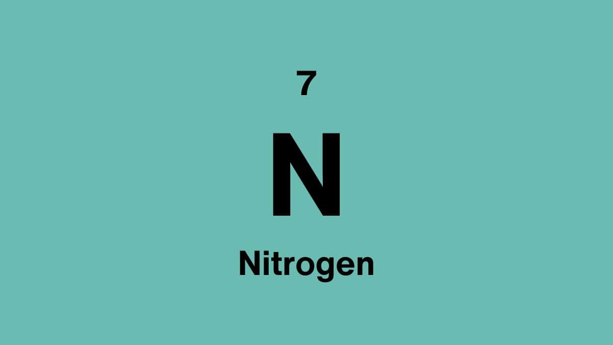 nitrogen element