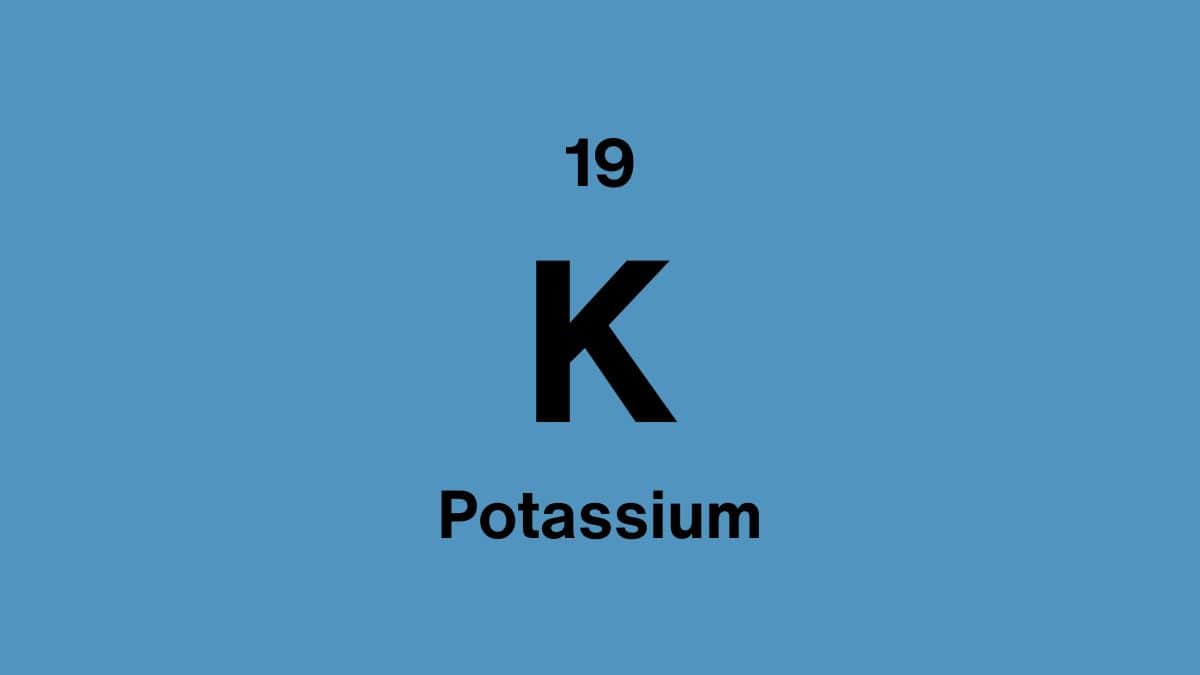 The potassium element blog icon